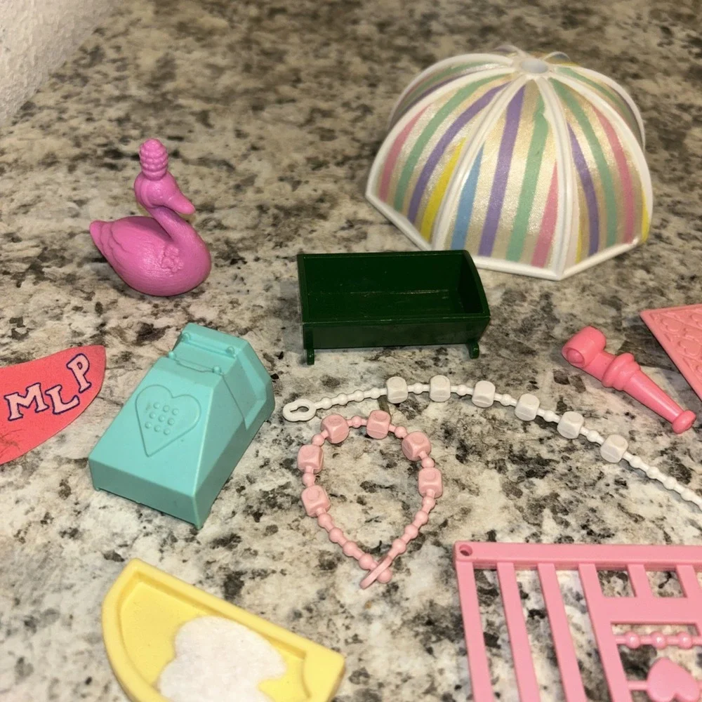 My‎ Little Pony Vintage G1 MLP Parts And Accessories B3